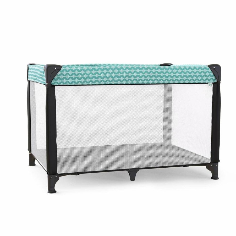 Ingenuity Rompity Rest Easy Fold Portable Playard - Packable Travel Crib by Ingenuity