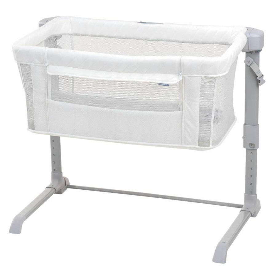 Ingenuity Dream Hero 3-in-1 Convertible Bassinet & Crib for Newborn to Toddler, Grey Constellation Design, Adjustable Height, Portable Co-Sleeper