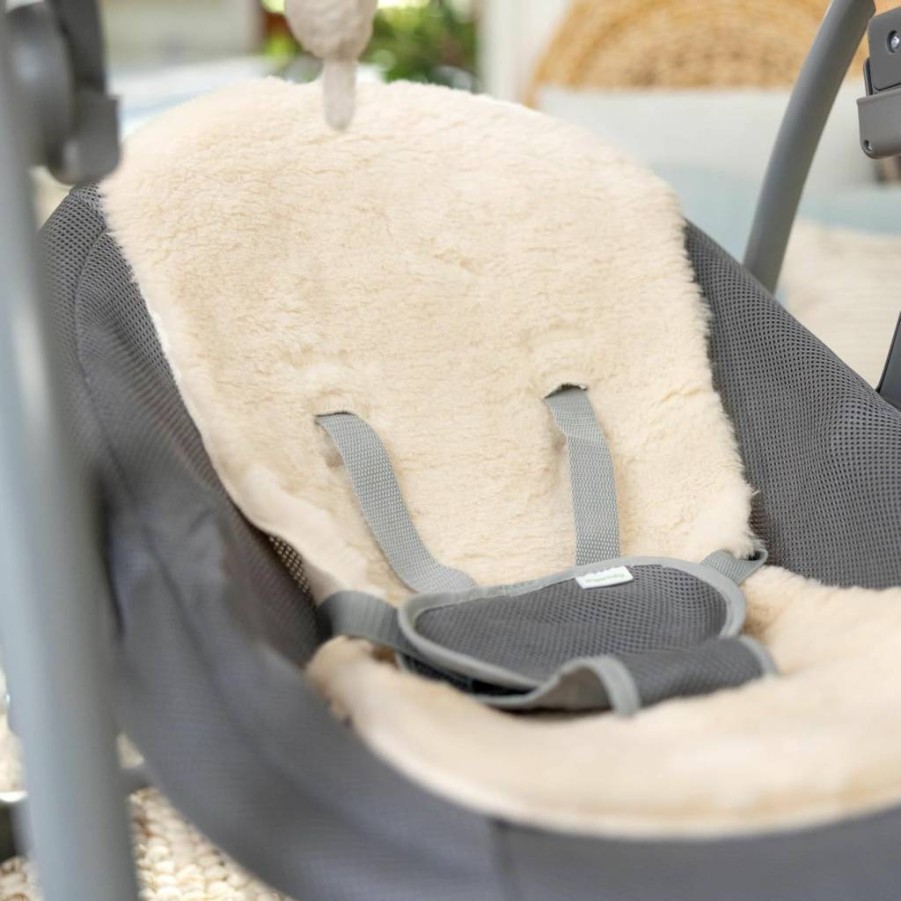 Ingenuity Convertme 2-in-1 Portable Baby Swing & Infant Seat with Vibrations, Nature Sounds – Lightweight & Automatic for Newborns 0-9 Months (6-20 lbs) – Wimberly Design