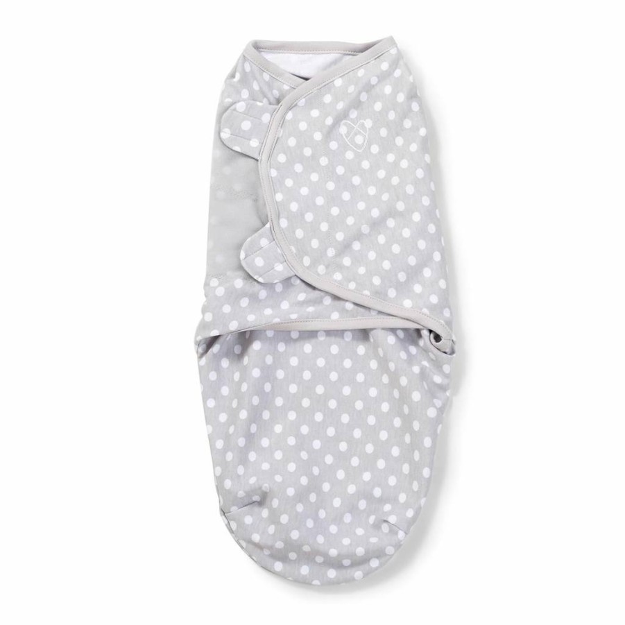 SwaddleMe Original Swaddle Wrap 2-Pack, Small/Medium for Babies 0-3 Months (7-14 lbs, Up to 26"), Soft Baby Swaddling Blankets by Ingenuity