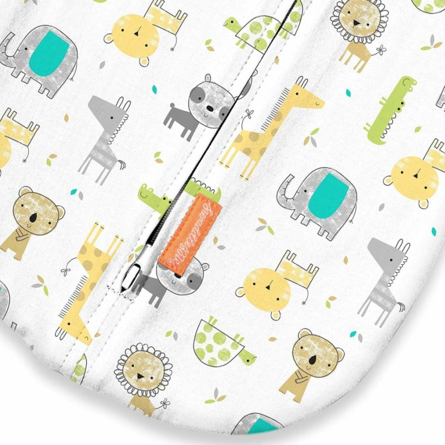 SwaddleMe Baby Swaddle Pod 2-Pack - Soft Velboa, Two-Way Zipper for Easy Diaper Changes, Calms Startle Reflex, Improves Sleep, 0-2 Months, 1.0 Tog, Clouds & Stars Design